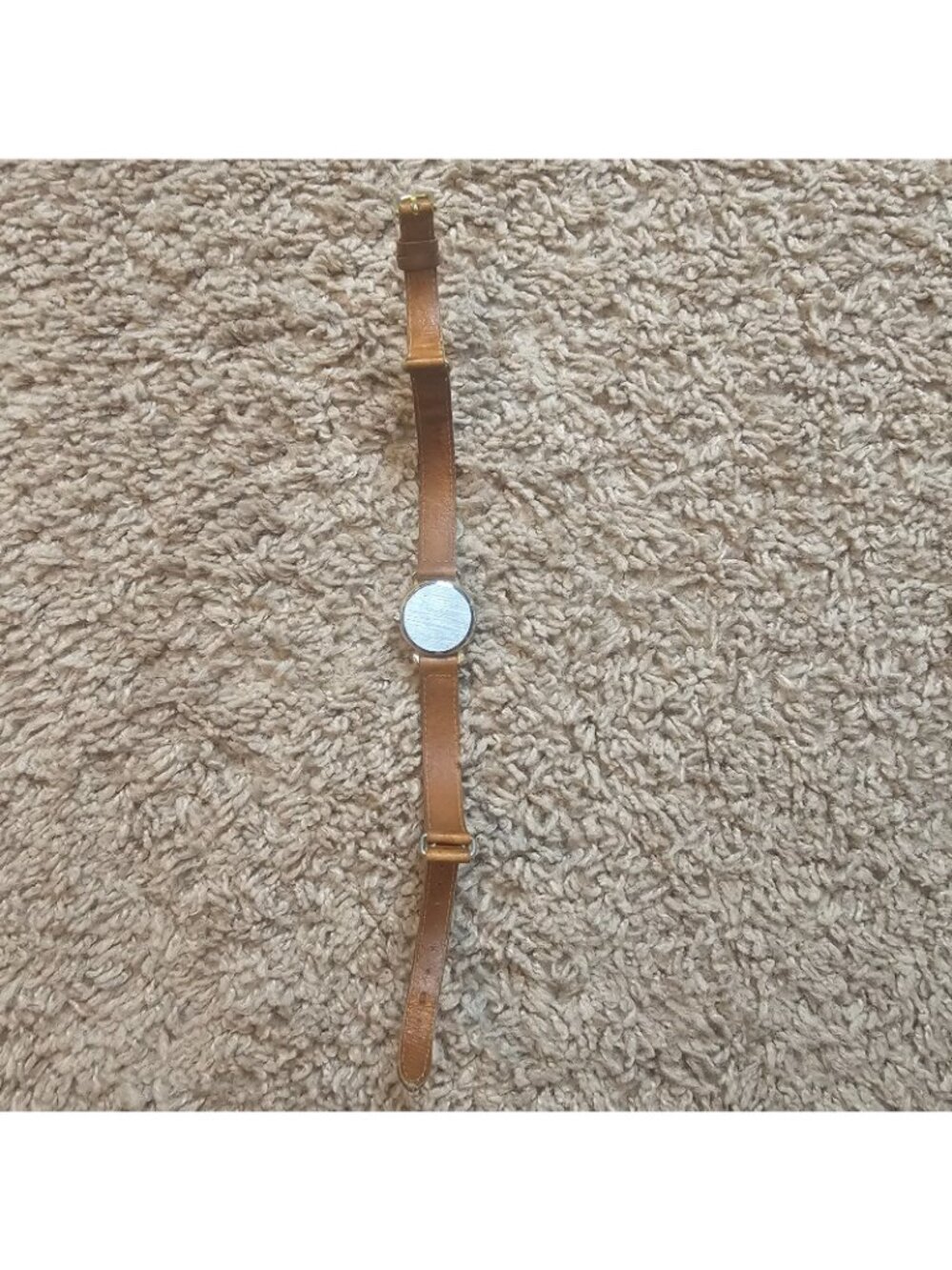 Vintage Axcess Moonphase Watch Gold Tone Wraparound Band Date Quartz Repair/Part - Picture 5 of 6